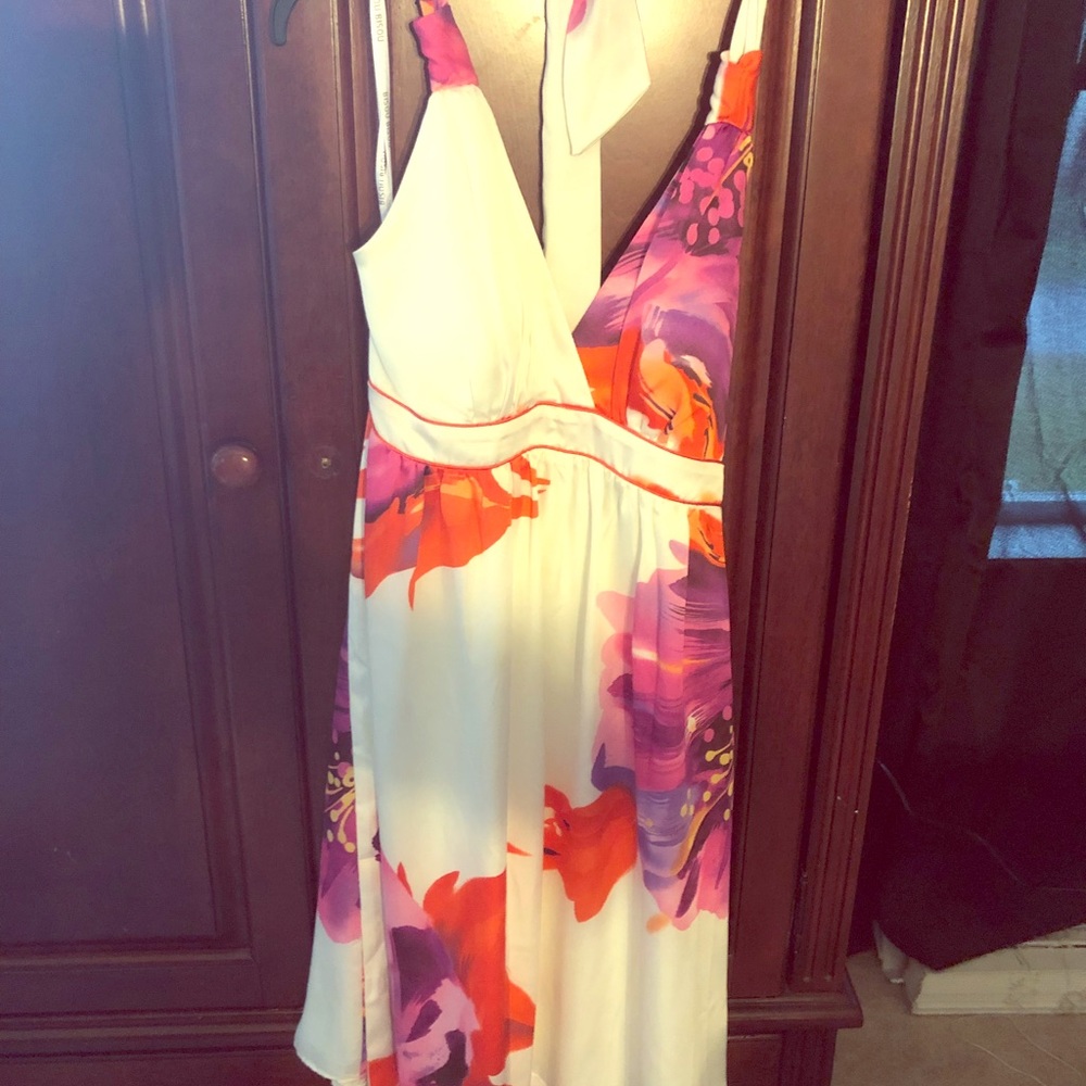 Super pretty Bisou Bisou floral dress sz 4